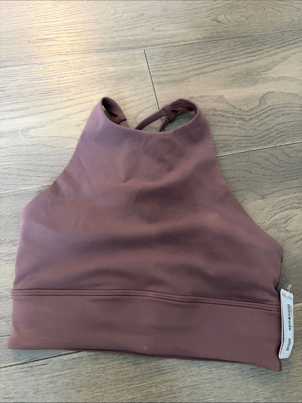 lululemon athletica Strappy Sports Bra - DKOX Brown Latte